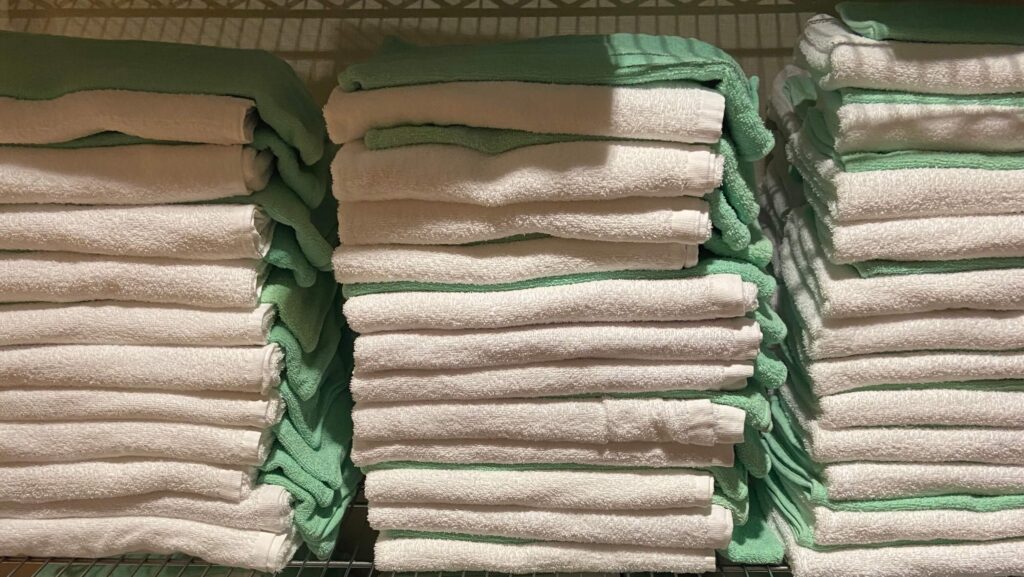 Rental towels